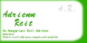 adrienn reit business card